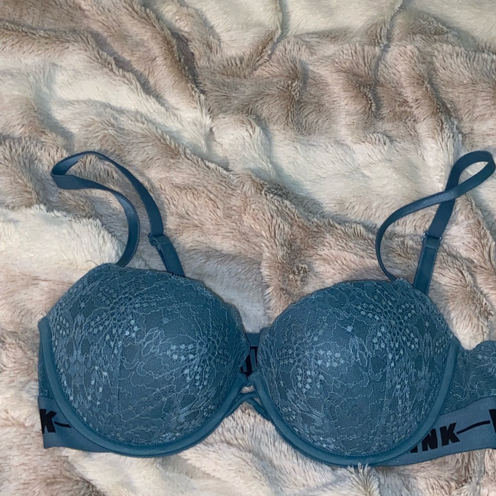 PINK Lace Push-up Bra